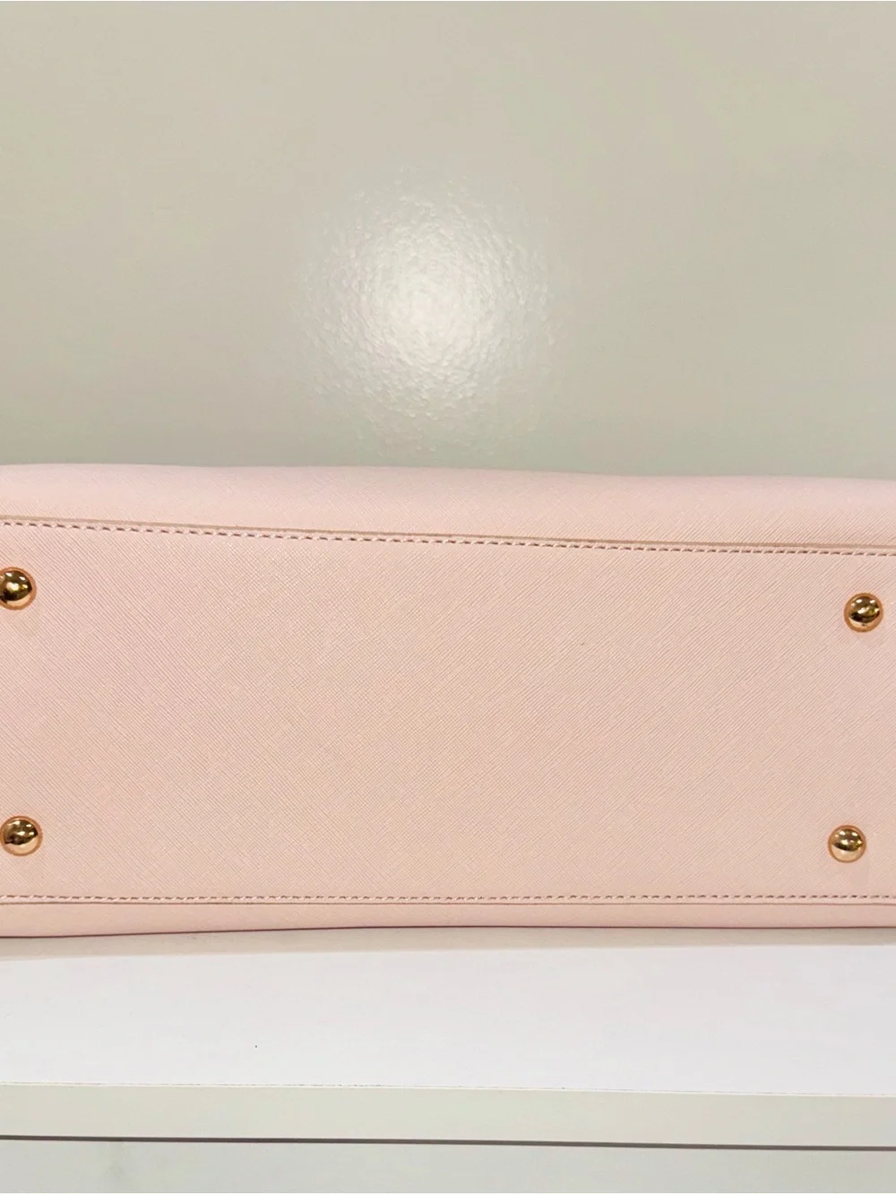 GUESS Blush Pink Satchel Tote | New | Gold Hardware | Structured Handbag